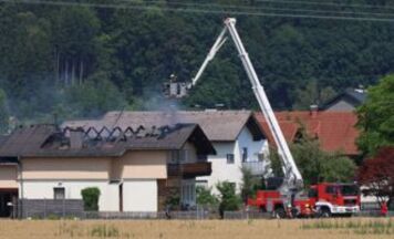 Sechs Feuerwehren bei Brand in Timelkam im Einsatz